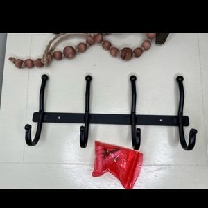 Brand New Black Metal Wall Hook DecoCrated Spring 2022